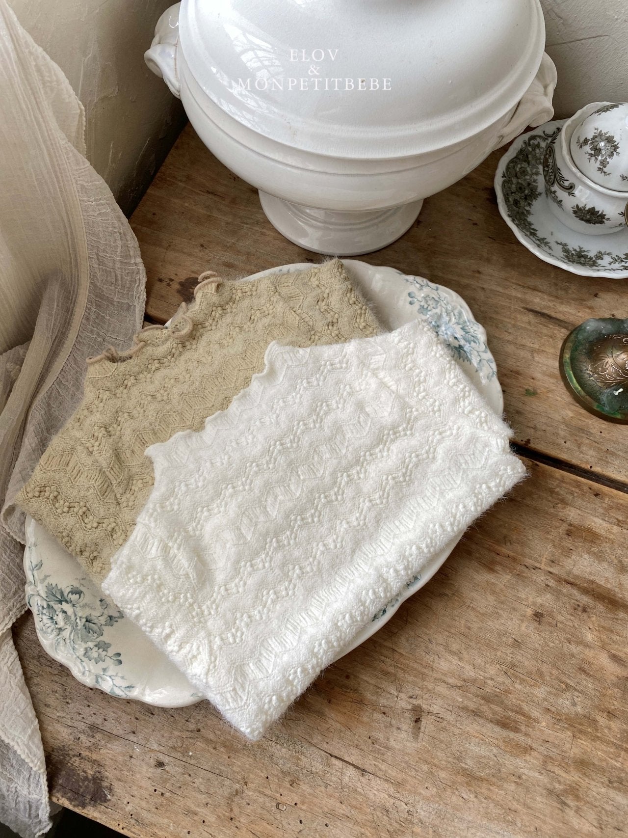 ［Mon petit bebe］Raelle mellow tee