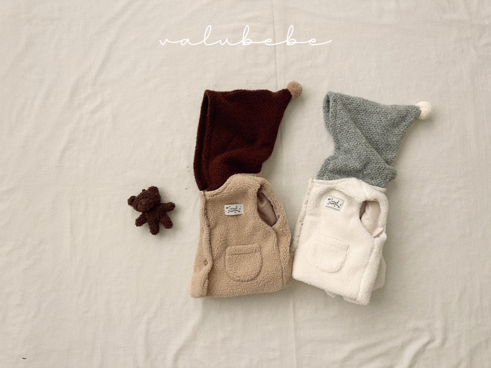 ［valubebe］Pompom food boa vest (baby)