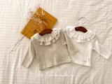 ［valubebe］Ive lace frill tops