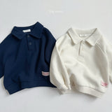 [minirobe] Roa collar sweatshirt