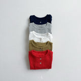 [atomeme] Creme ribbed tee