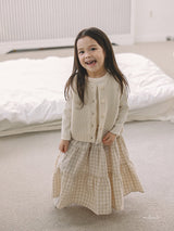 ［MELMEL］Tiered long skirt