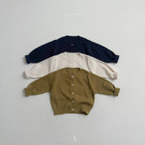 [atomeme] Chestnut knit cardigan