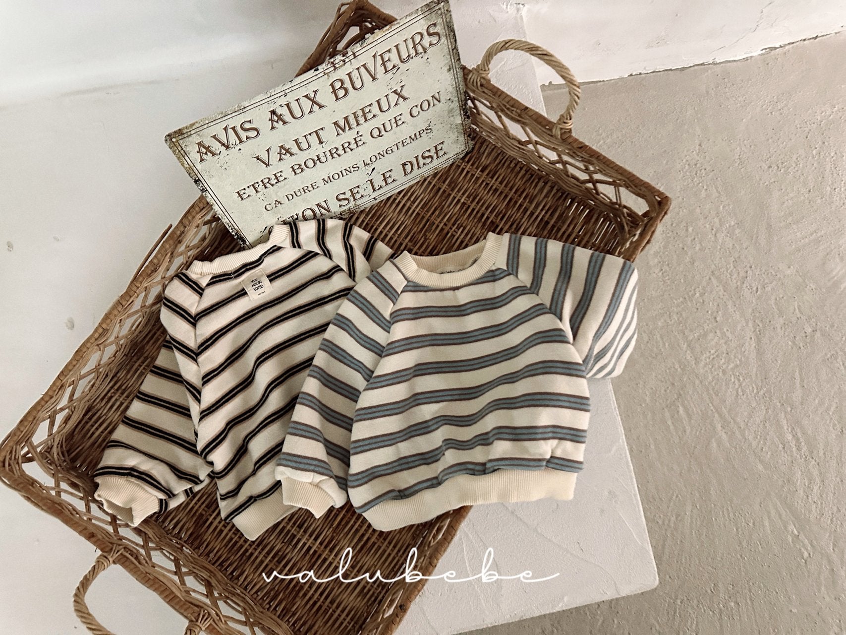 ［valubebe］Multi stripe warm mtm (baby & kids)