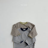 [minirobe] Olive long-sleeve tee
