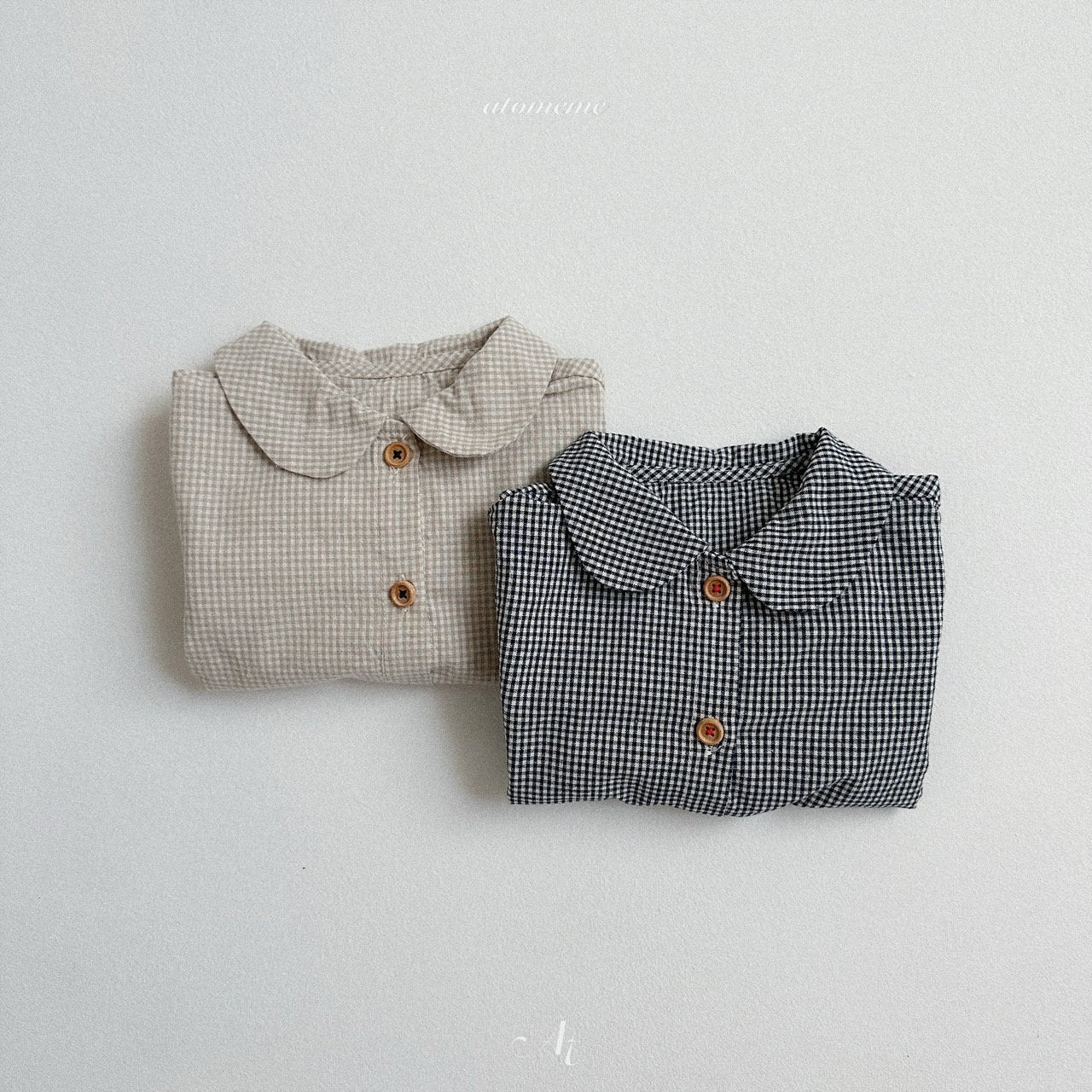 [atomeme] Ini check pattern blouse