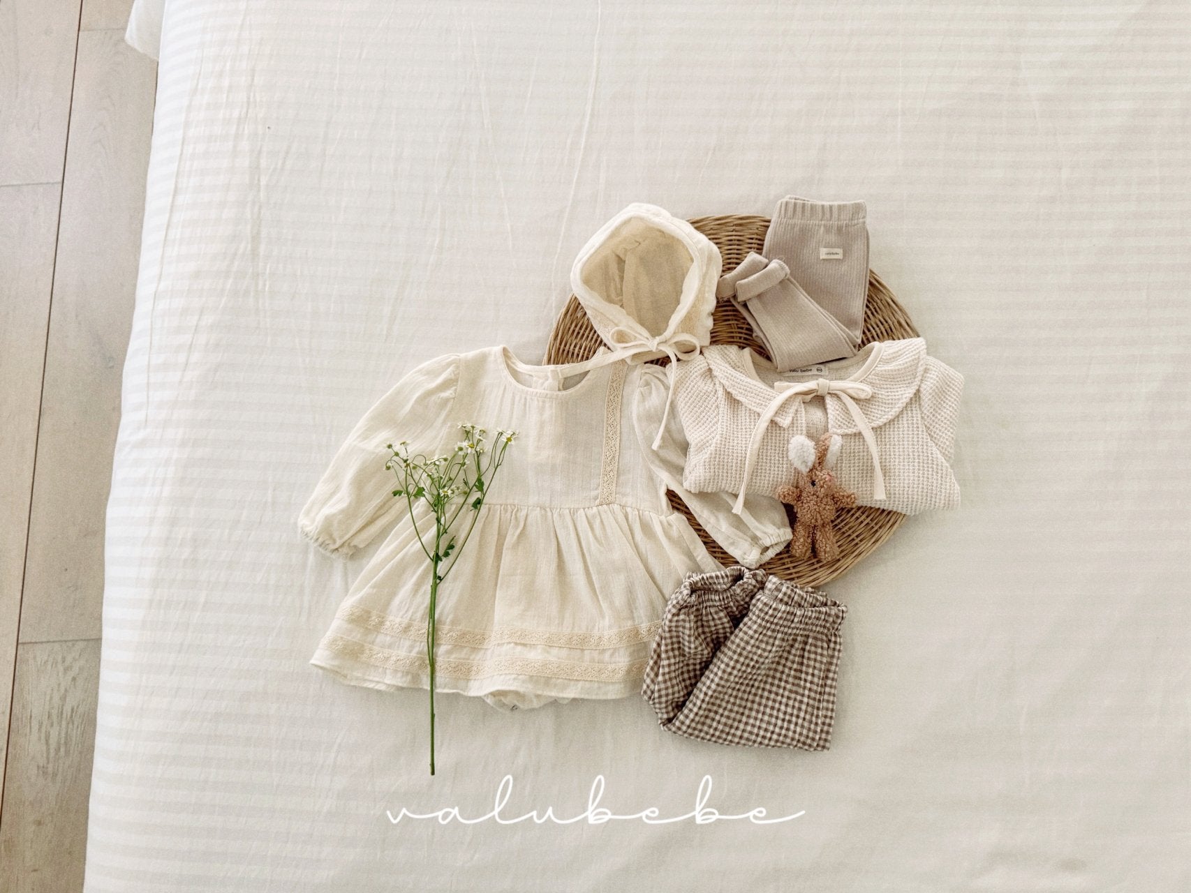 ［valubebe］Embossing pants