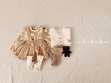［valubebe］Point ribbon cape (baby)