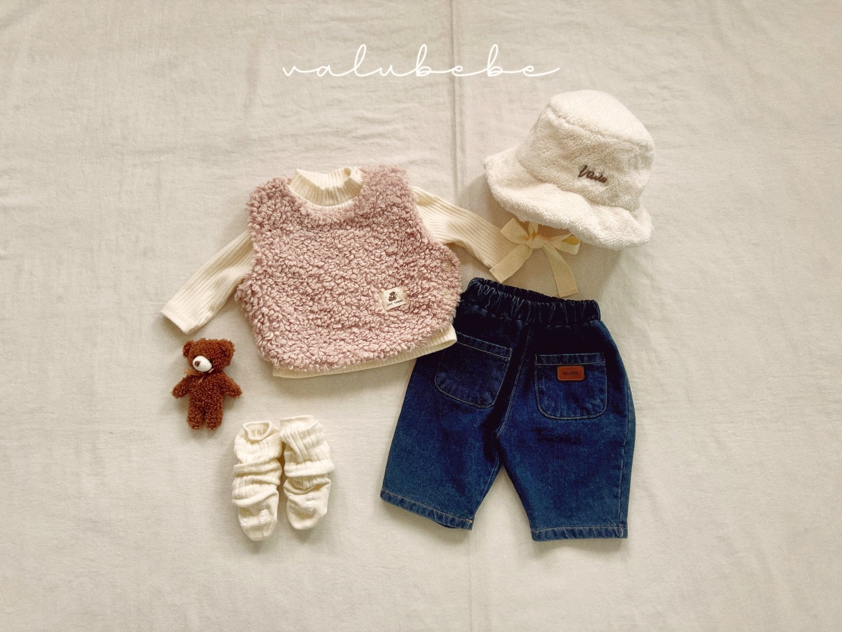 ［valubebe］Daily rib socks (baby)