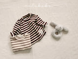 ［valubebe］Soft stripe tops (baby & kids)
