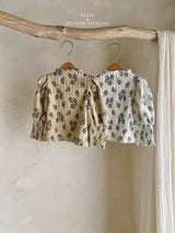 ［Mon petit bebe］Maren smock tee