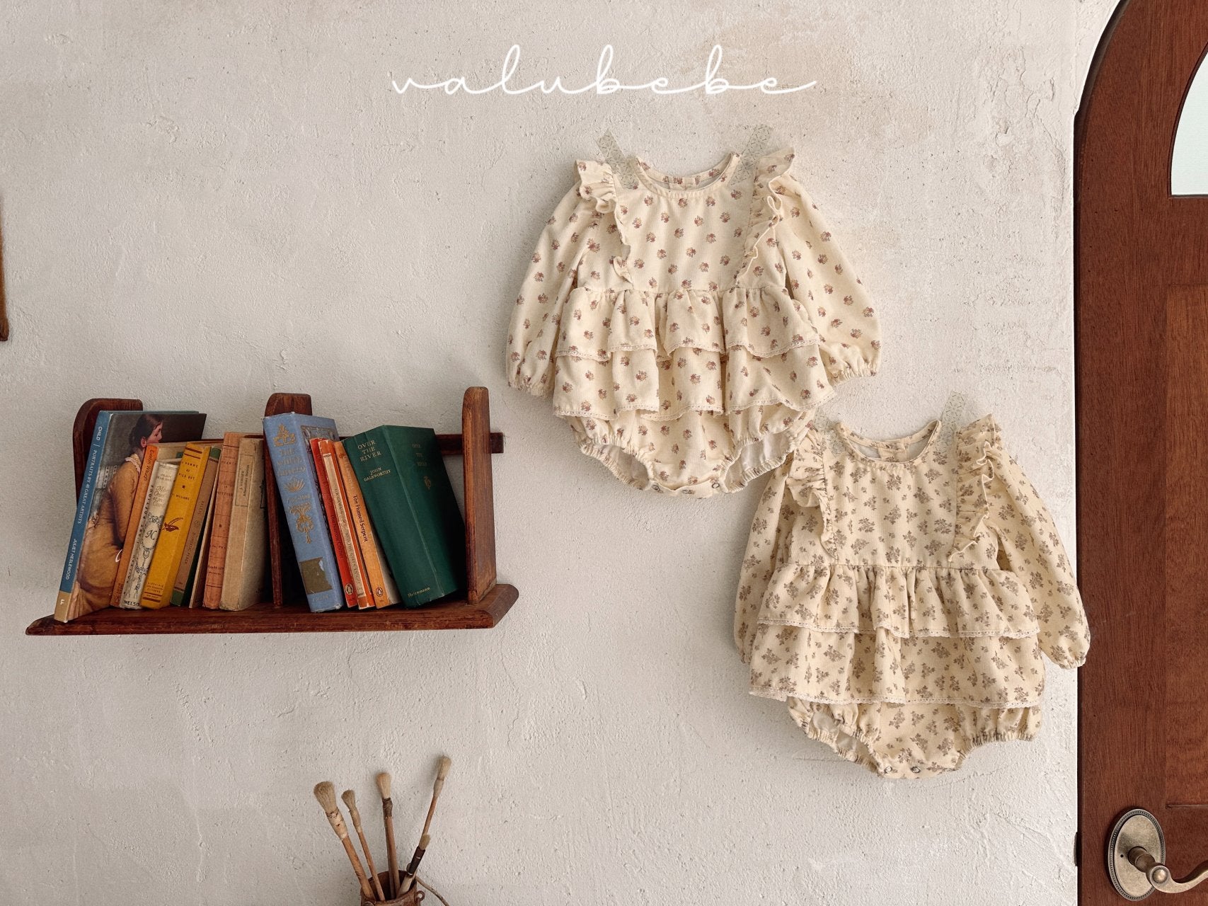 ［valubebe］Boen frill rompers (baby)