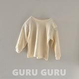 ［guru guru］Ribbed basic tee (baby & kids)