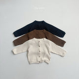 [minirobe] Butter waffle cardigan
