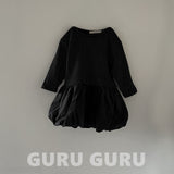 ［guru guru］Dot balloon one-piece (baby & kids)