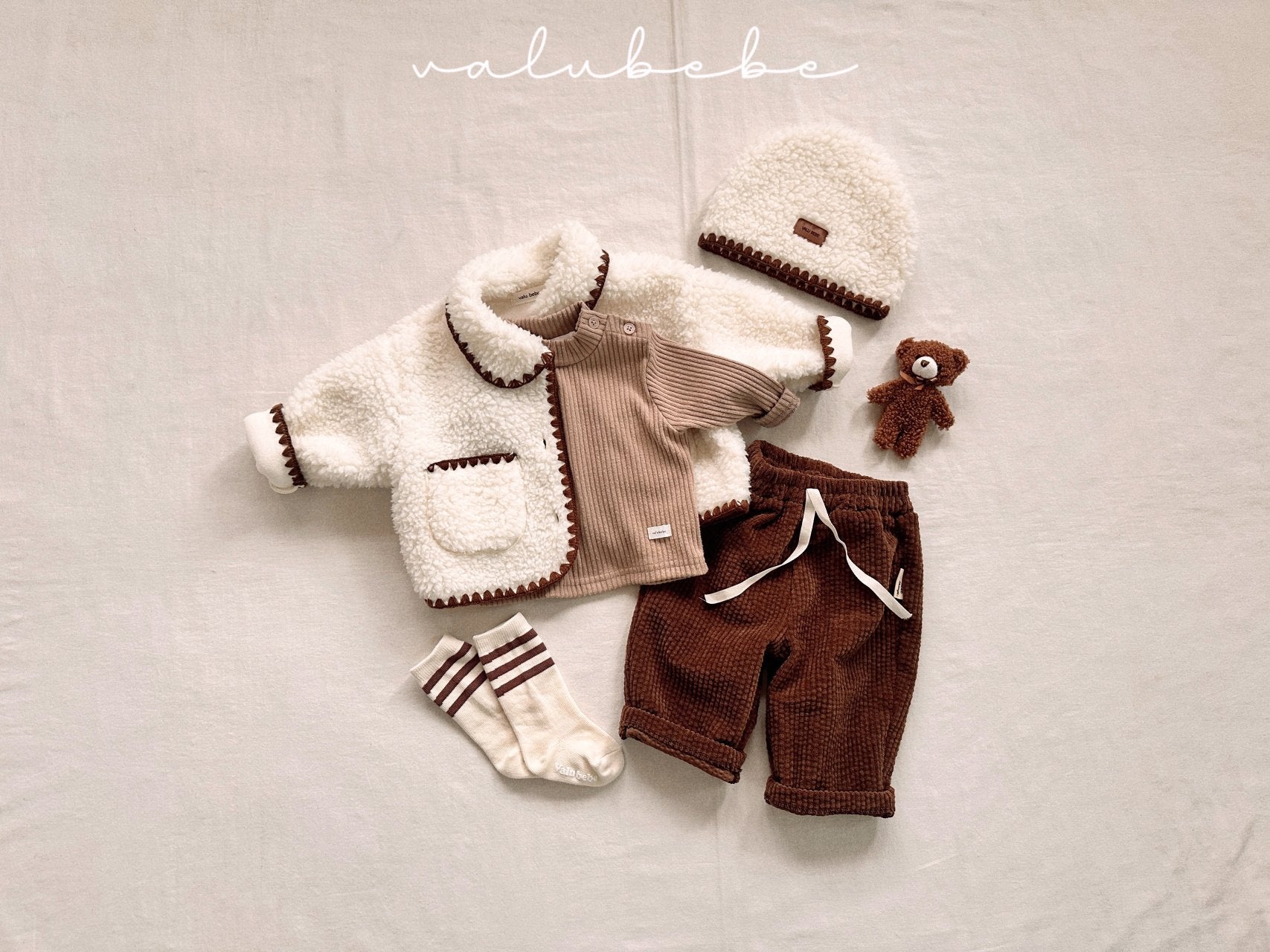 ［valubebe］Winter chino pants (baby & kids)