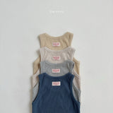 [minirobe] Stretch ribbed sleeveless
