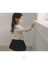 ［MELMEL］Eyelet cardigan