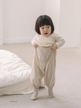 ［MELMEL］Check jogger pants