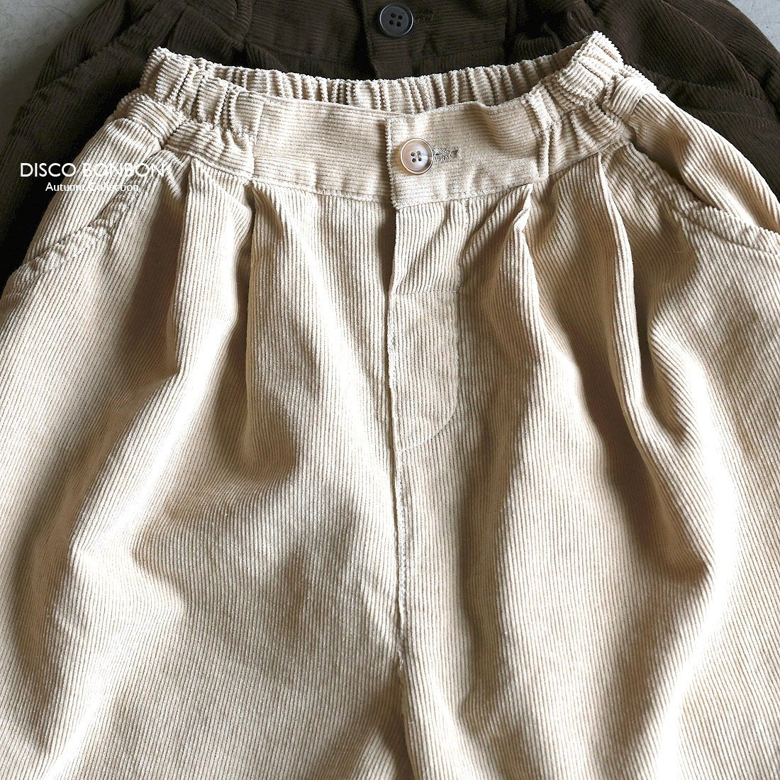 ［DISCO BONBON］Soft corduroy pants
