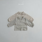 [minirobe] Toto check blouse