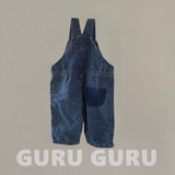 ［guru guru］Denim overalls (baby & kids)