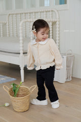 ［bebenine］Edel Frill Cardigan