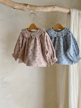 ［Mon petit bebe］Rua frill blouse