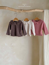 ［Mon petit bebe］Luane frill tee