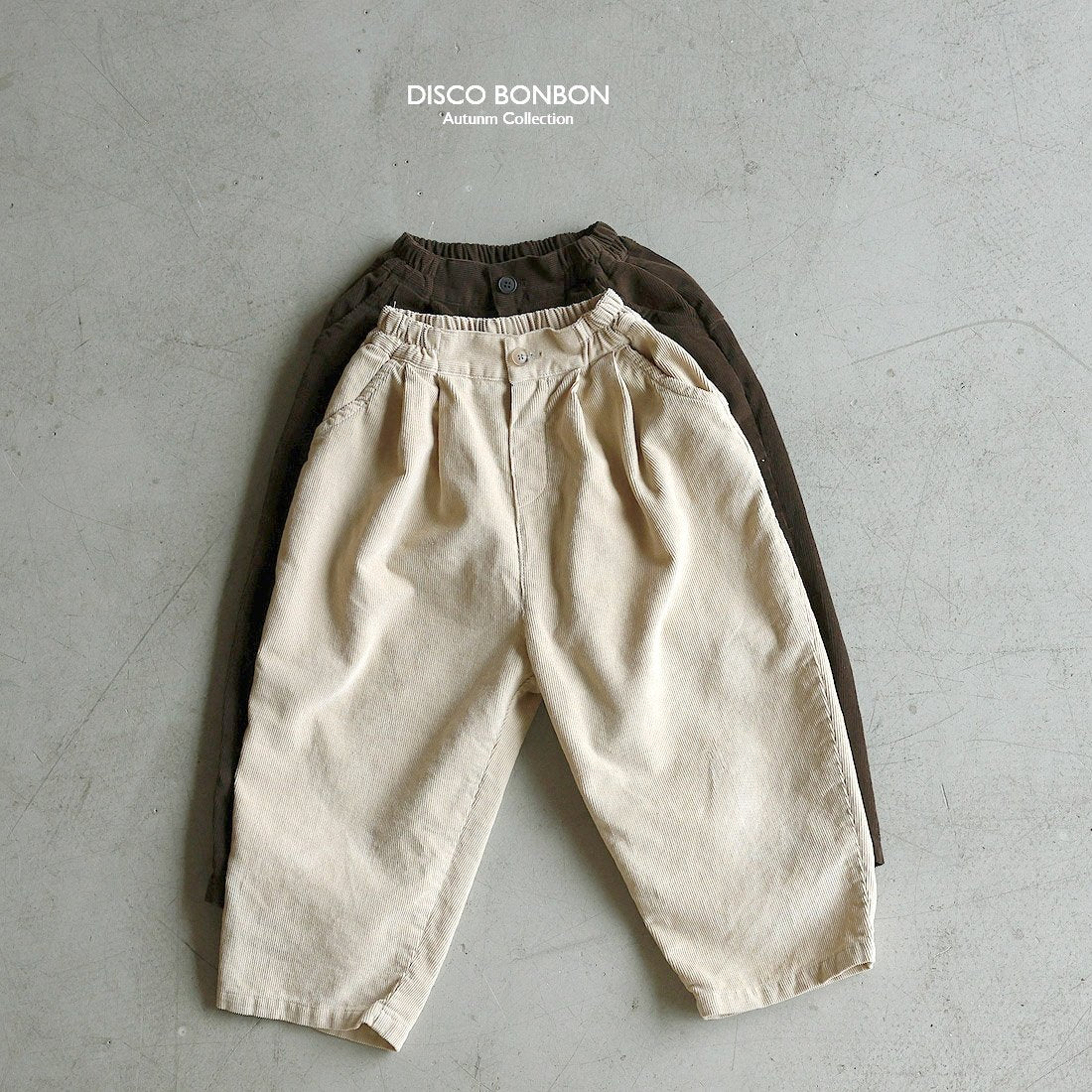 ［DISCO BONBON］Soft corduroy pants
