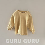 ［guru guru］Ribbed basic tee (baby & kids)