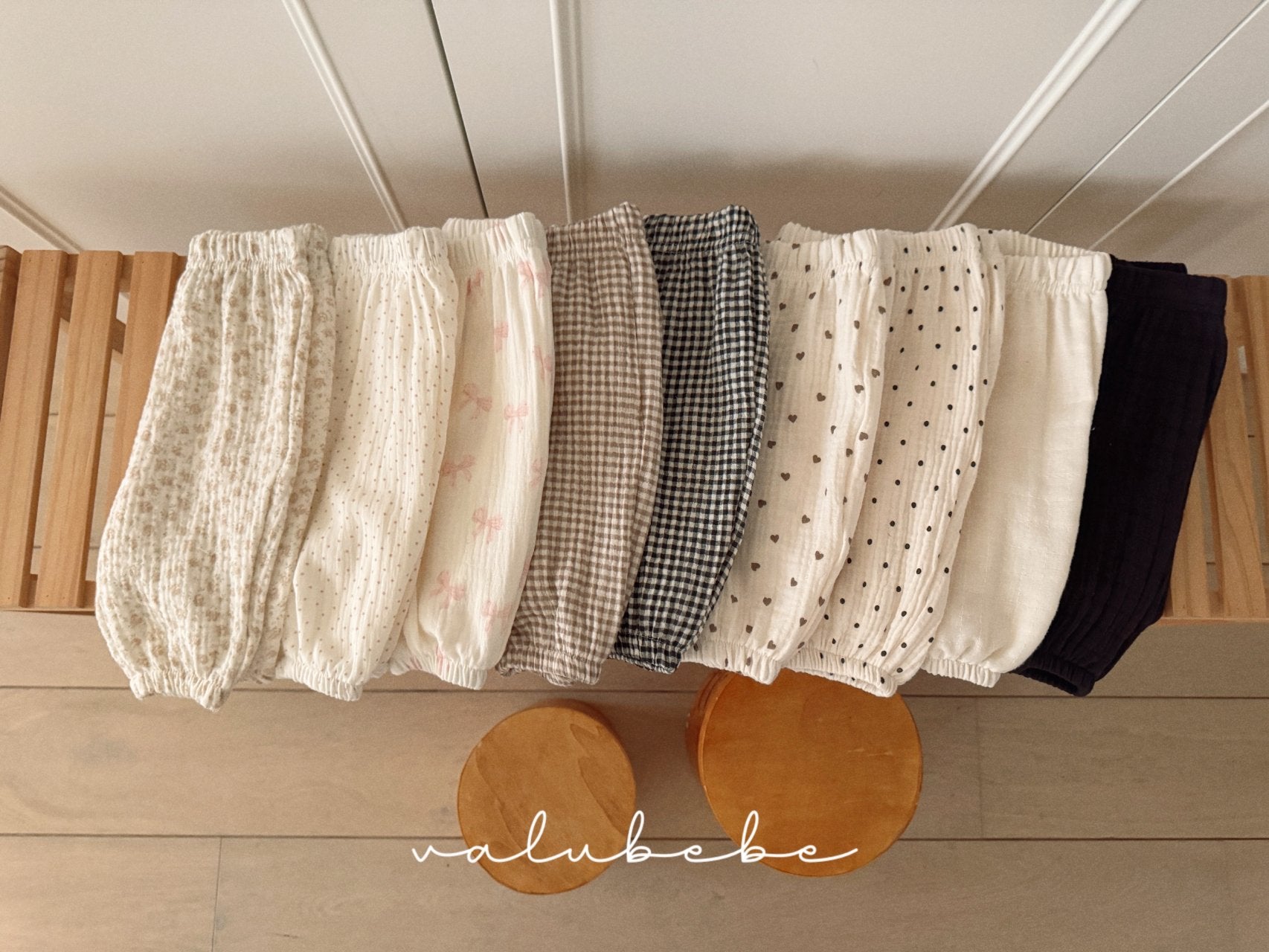 ［valubebe］Embossing pants