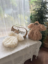 ［monbebe］Blanc shasha rompers