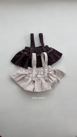 ［mimi market］Corduroy frill skirt