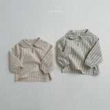 [minirobe] Toto check blouse