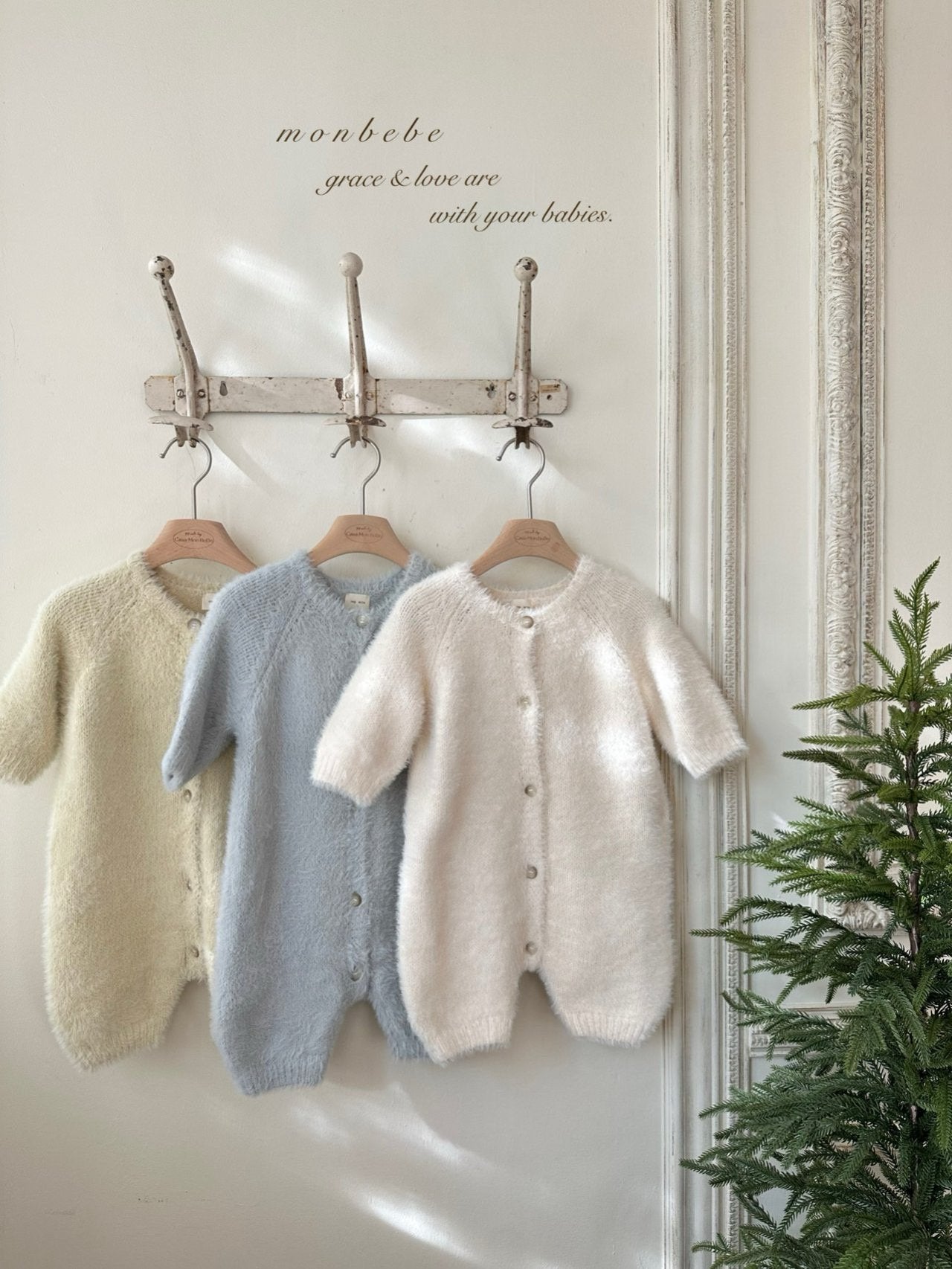 ［monbebe］Teddy fur suit