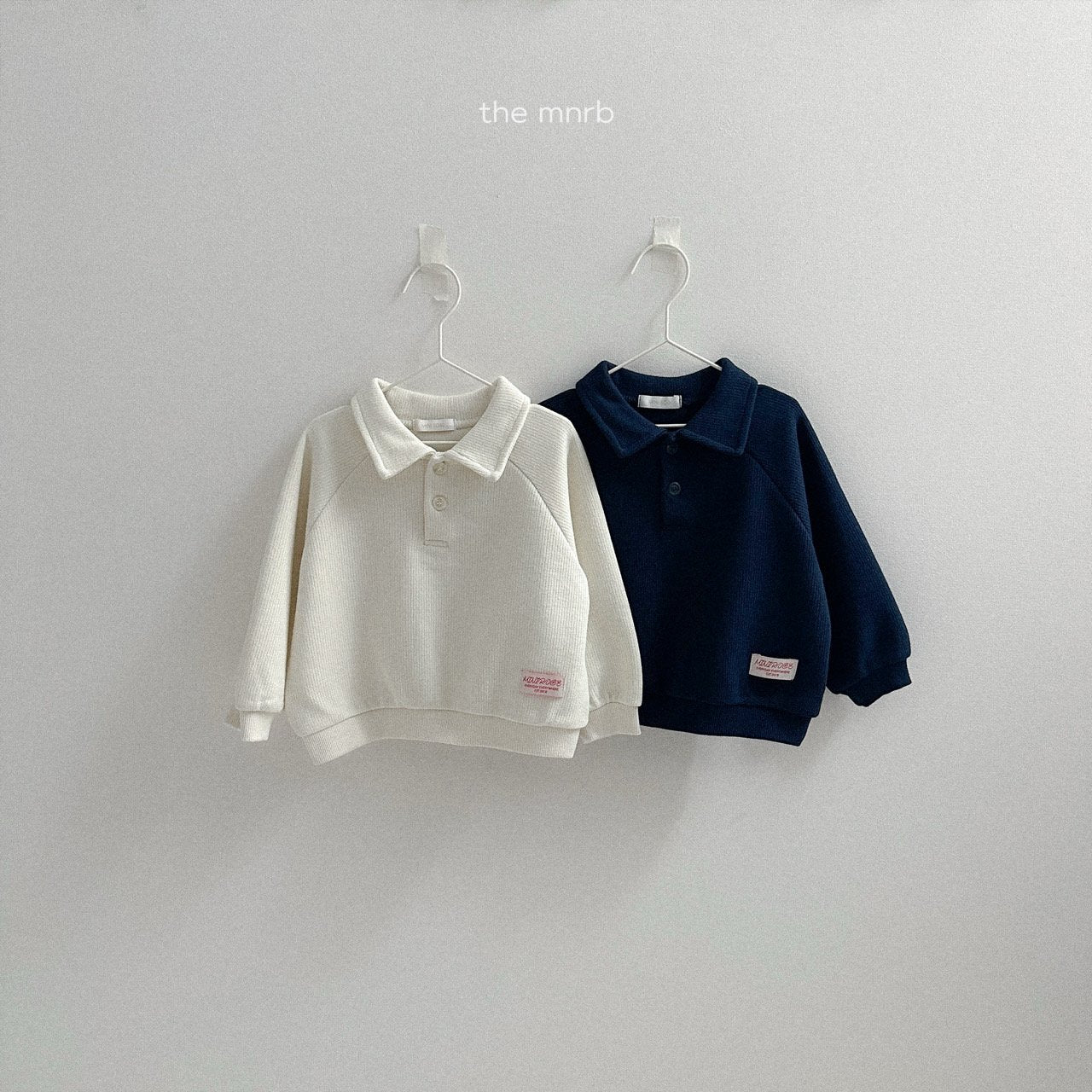 [minirobe] Roa collar sweatshirt