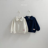 [minirobe] Roa collar sweatshirt
