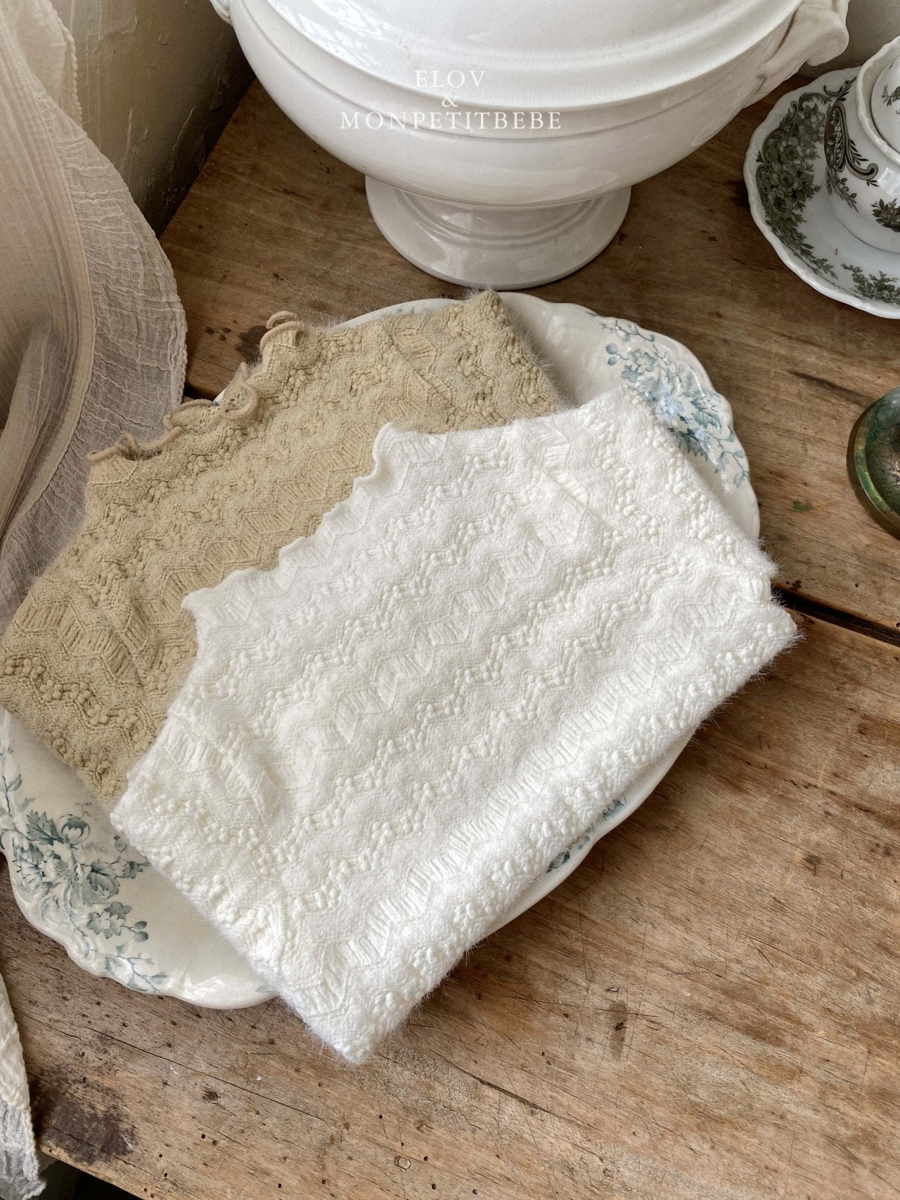 ［Mon petit bebe］Raelle mellow tee