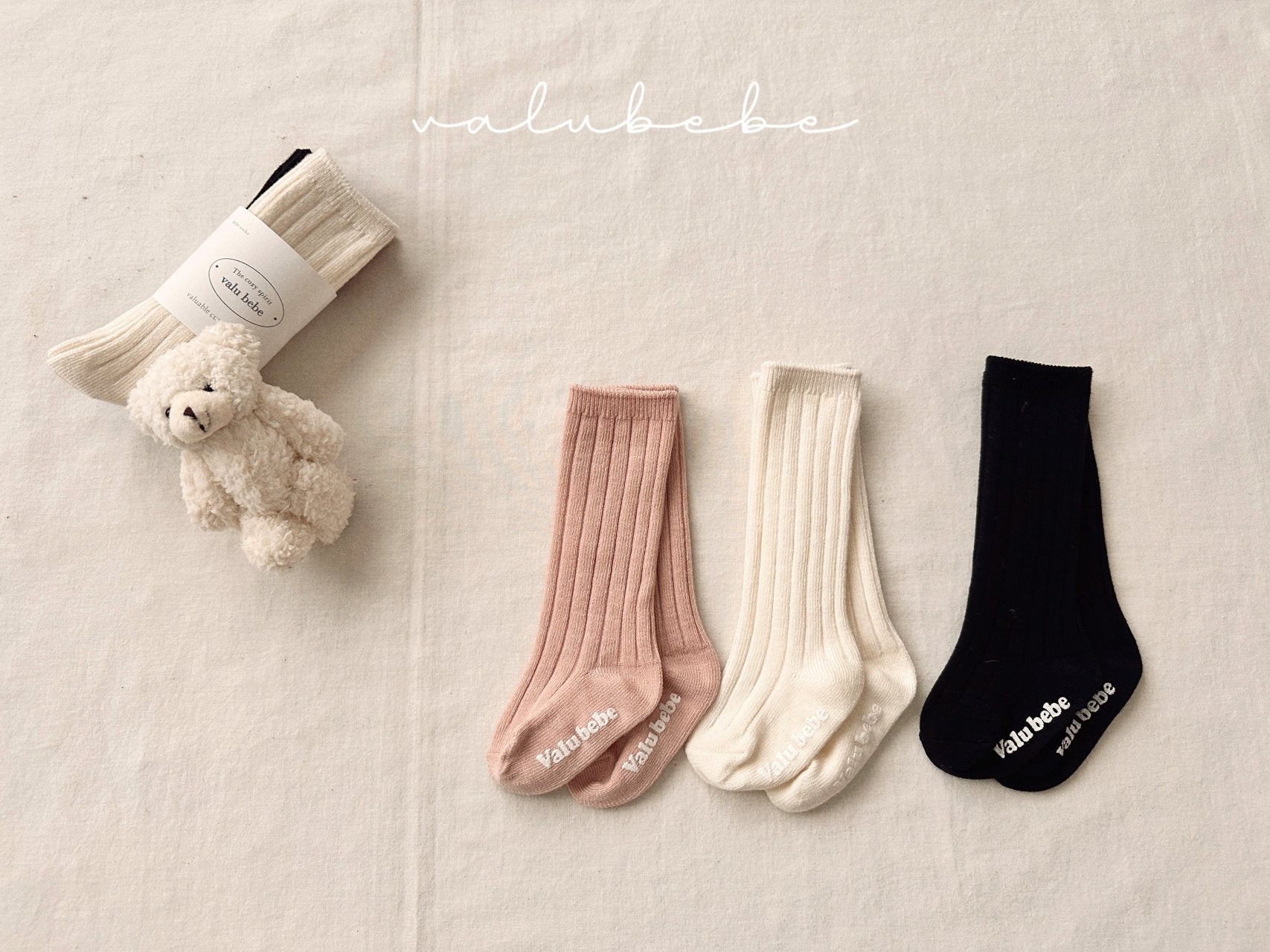［valubebe］Daily rib socks (baby)