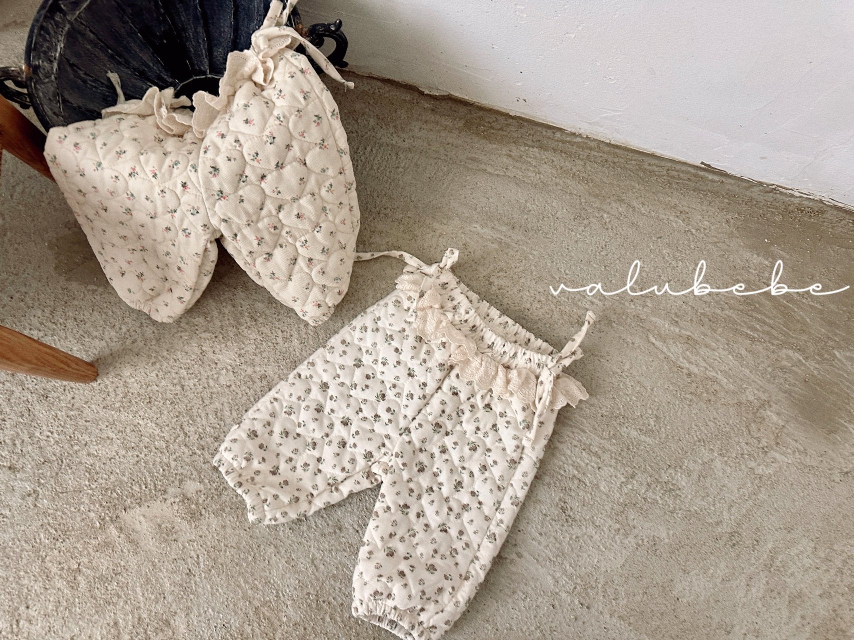 ［valubebe］From lace quilting pants (baby)