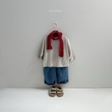 [atomeme] Almond knit muffler