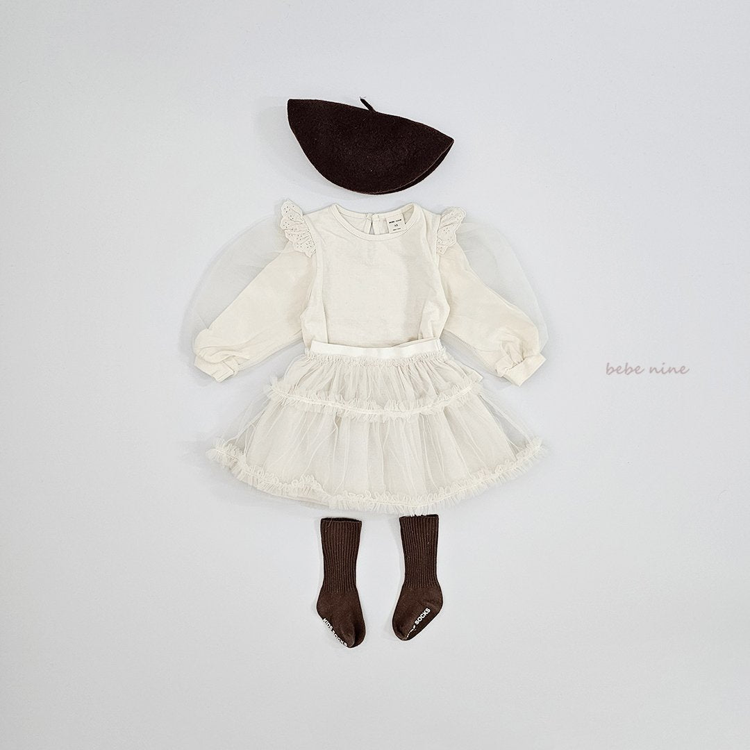 ［bebenine］Sunny Tutu Skirt