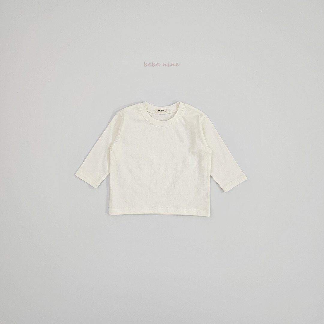 ［bebenine］Basic Simple Tee