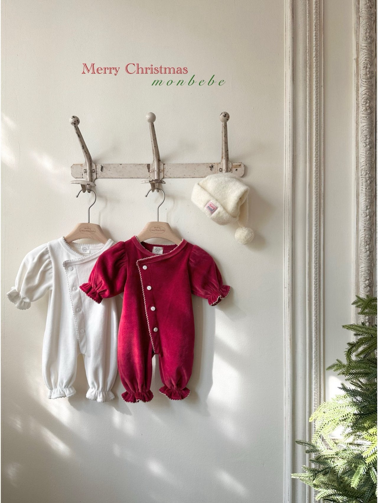 ［monbebe］Santa knot hat