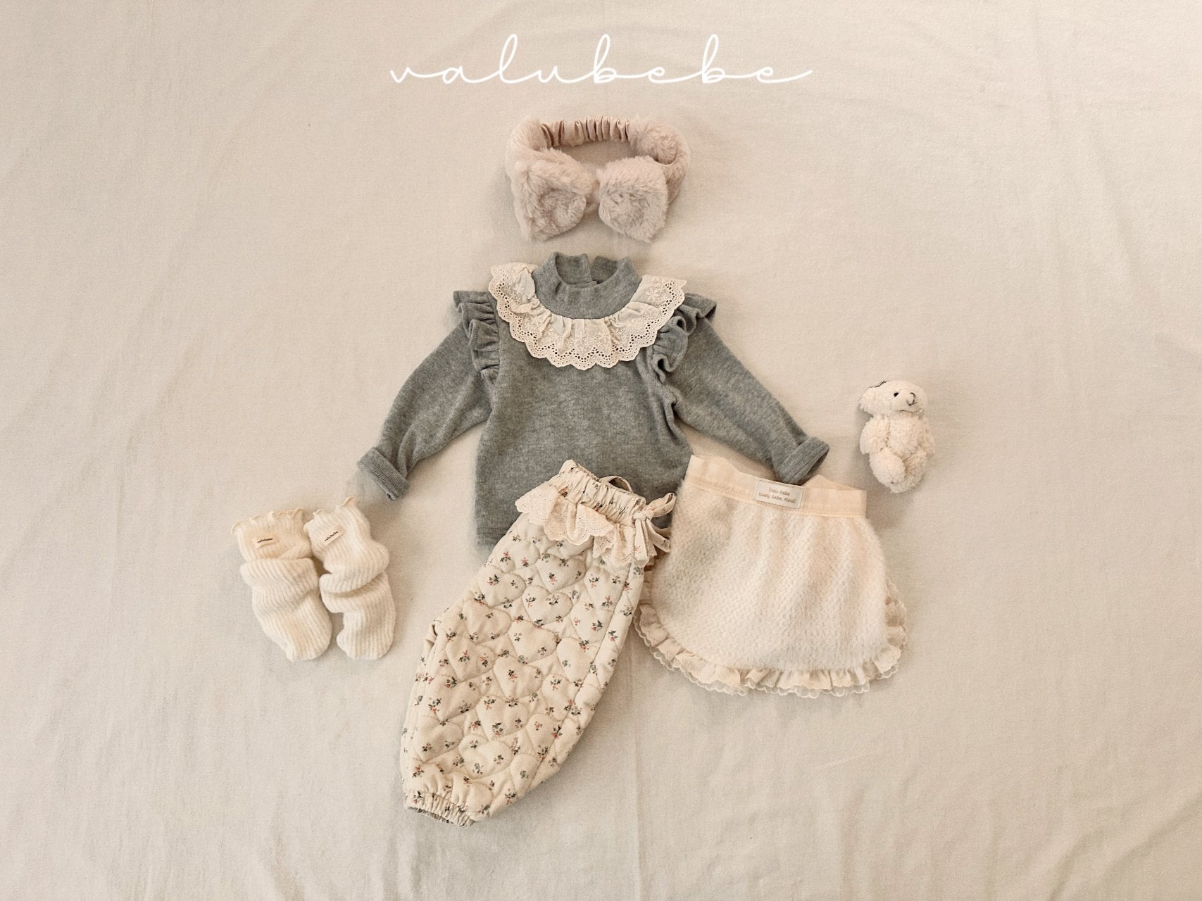 ［valubebe］Point layered skirt (baby)
