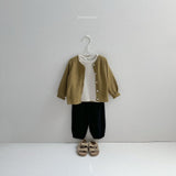 [atomeme] Chestnut knit cardigan