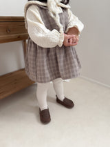 ［mimi market］Cookie check one-piece