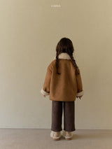 ［LINDO］Creamy mouton jacket