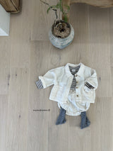 ［mienbloom.B］Rib bebe tights (baby)